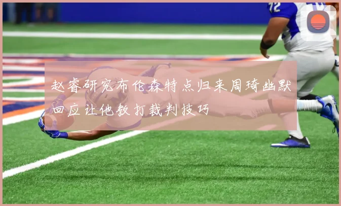 赵睿研究布伦森特点归来周琦幽默回应让他教打裁判技巧
